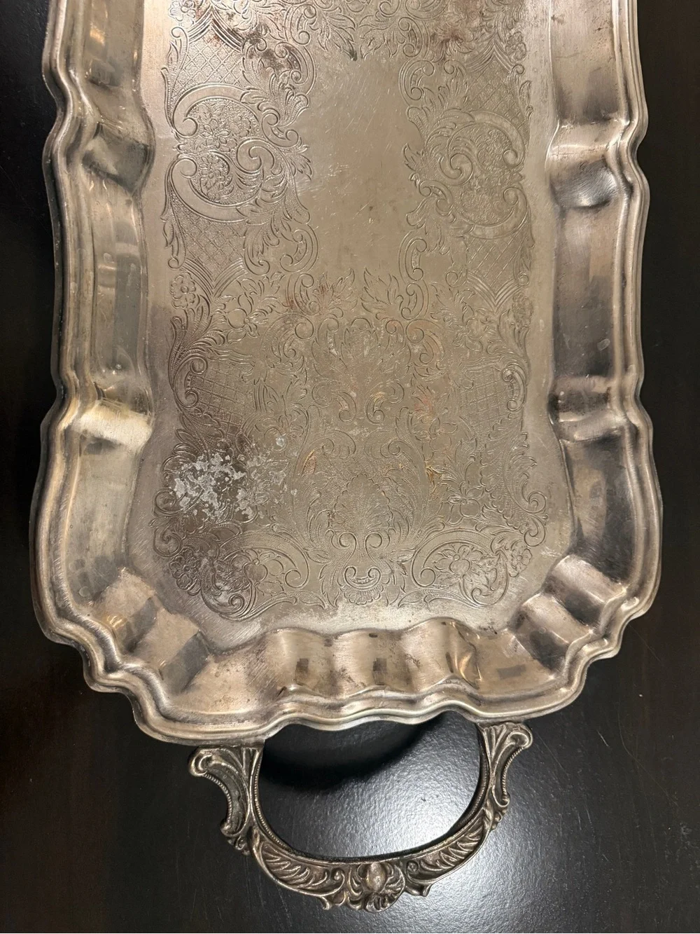Kent Silversmiths Silver-Plated Serving Tray